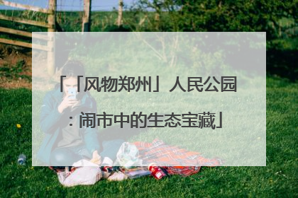 「风物郑州」人民公园：闹市中的生态宝藏