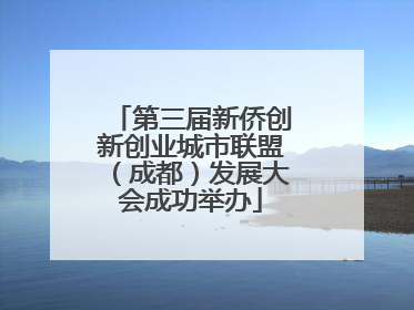 第三届新侨创新创业城市联盟（成都）发展大会成功举办