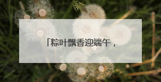 粽叶飘香迎端午，敬老情浓暖人心