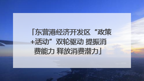 东营港经济开发区“政策+活动”双轮驱动 提振消费能力 释放消费潜力