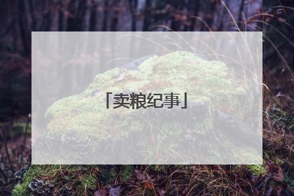 卖粮纪事