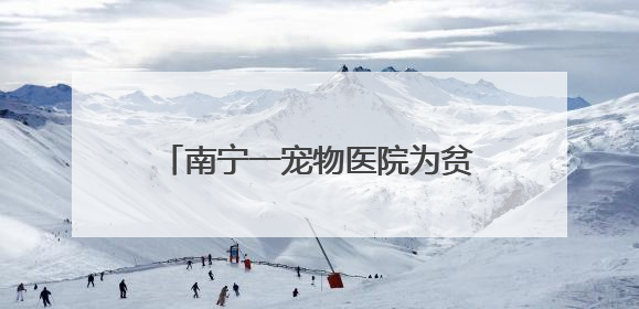 南宁一宠物医院为贫血警犬征集血源，有人带狗狗前来抽血配型