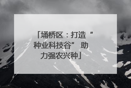埇桥区：打造“种业科技谷” 助力强农兴种