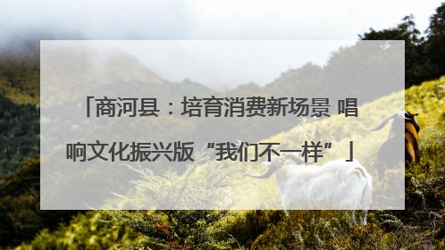 商河县：培育消费新场景 唱响文化振兴版“我们不一样”