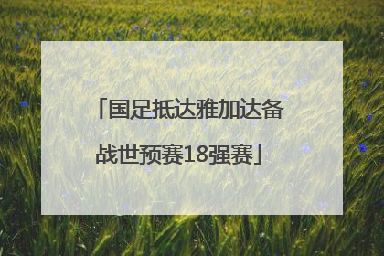 国足抵达雅加达备战世预赛18强赛