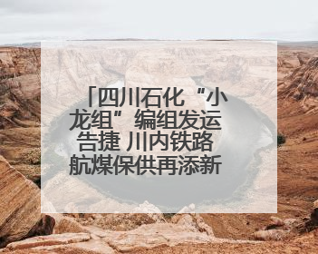 四川石化“小龙组”编组发运告捷 川内铁路航煤保供再添新动能