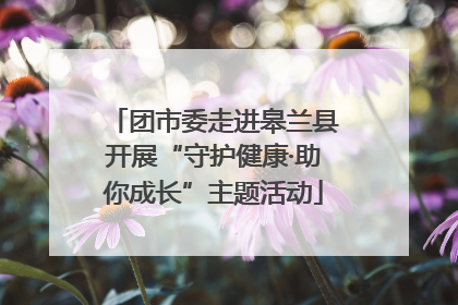 团市委走进皋兰县开展“守护健康·助你成长”主题活动