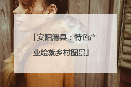 安阳滑县：特色产业绘就乡村图景
