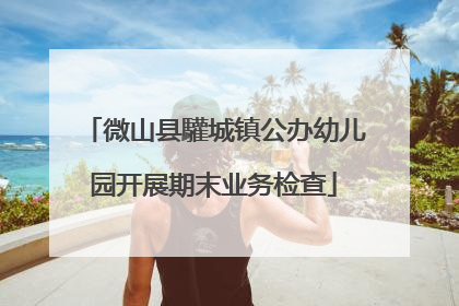 微山县驩城镇公办幼儿园开展期末业务检查