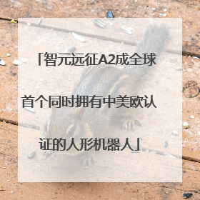 智元远征A2成全球首个同时拥有中美欧认证的人形机器人