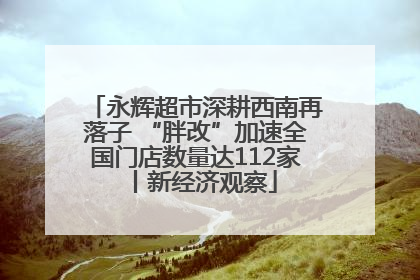 永辉超市深耕西南再落子 “胖改”加速全国门店数量达112家丨新经济观察