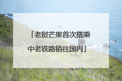 老挝芒果首次搭乘中老铁路销往国内