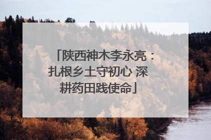 陕西神木李永亮：扎根乡土守初心 深耕药田践使命