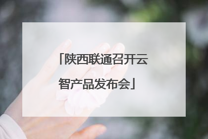 陕西联通召开云智产品发布会